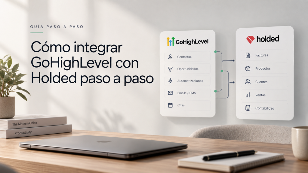 Cómo integrar GoHighLevel con Holded paso a paso